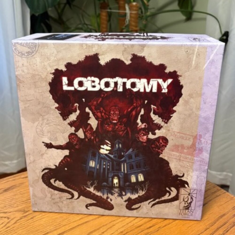 Lobotomy Board Game with Expansion, Kickstarter Collection, Original Packaging